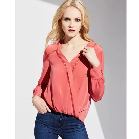 Bailey 44 Corinne Surplice Wrap Top - Picture 4 of 10